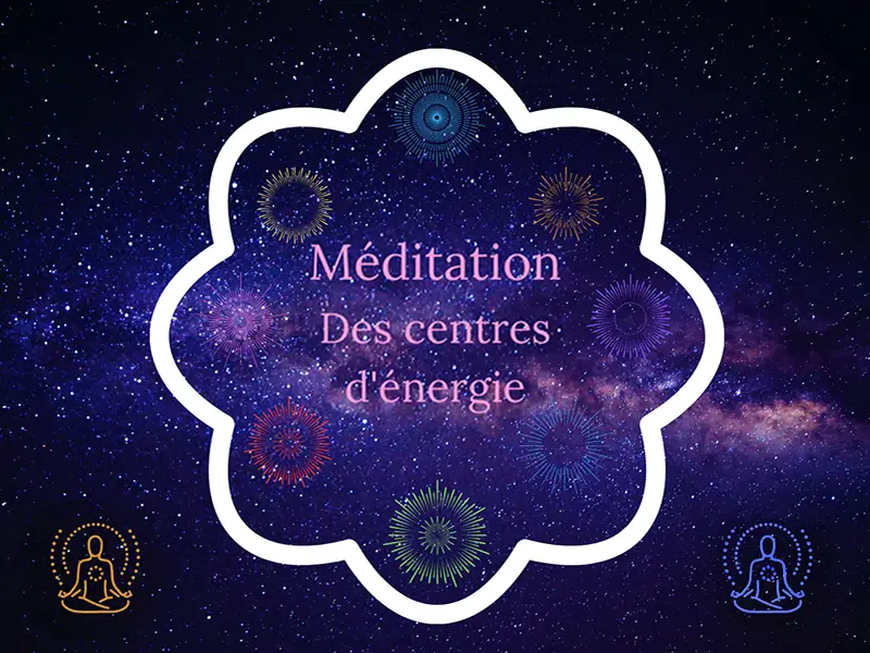 Méditation des centres d'énergie, les chakras